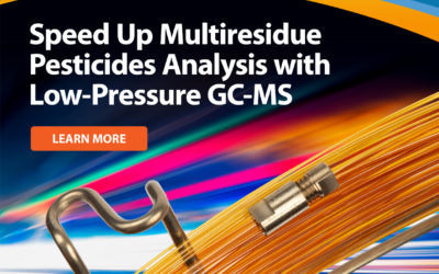 Analyze pesticides 3x faster with LPGC-MS