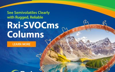 Nominated! Our Rxi-SVOCms Semivolatiles GC Column Has Been Recognized by Select Science.